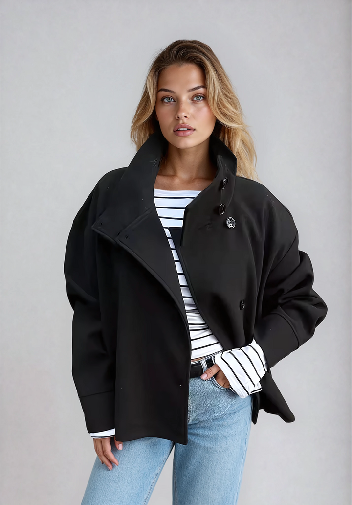 סופי – מעיל חורפי קצר בעיצוב יוקרתי